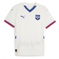 Camiseta Serbia Segunda Equipación Replica Eurocopa 2024 mangas cortas